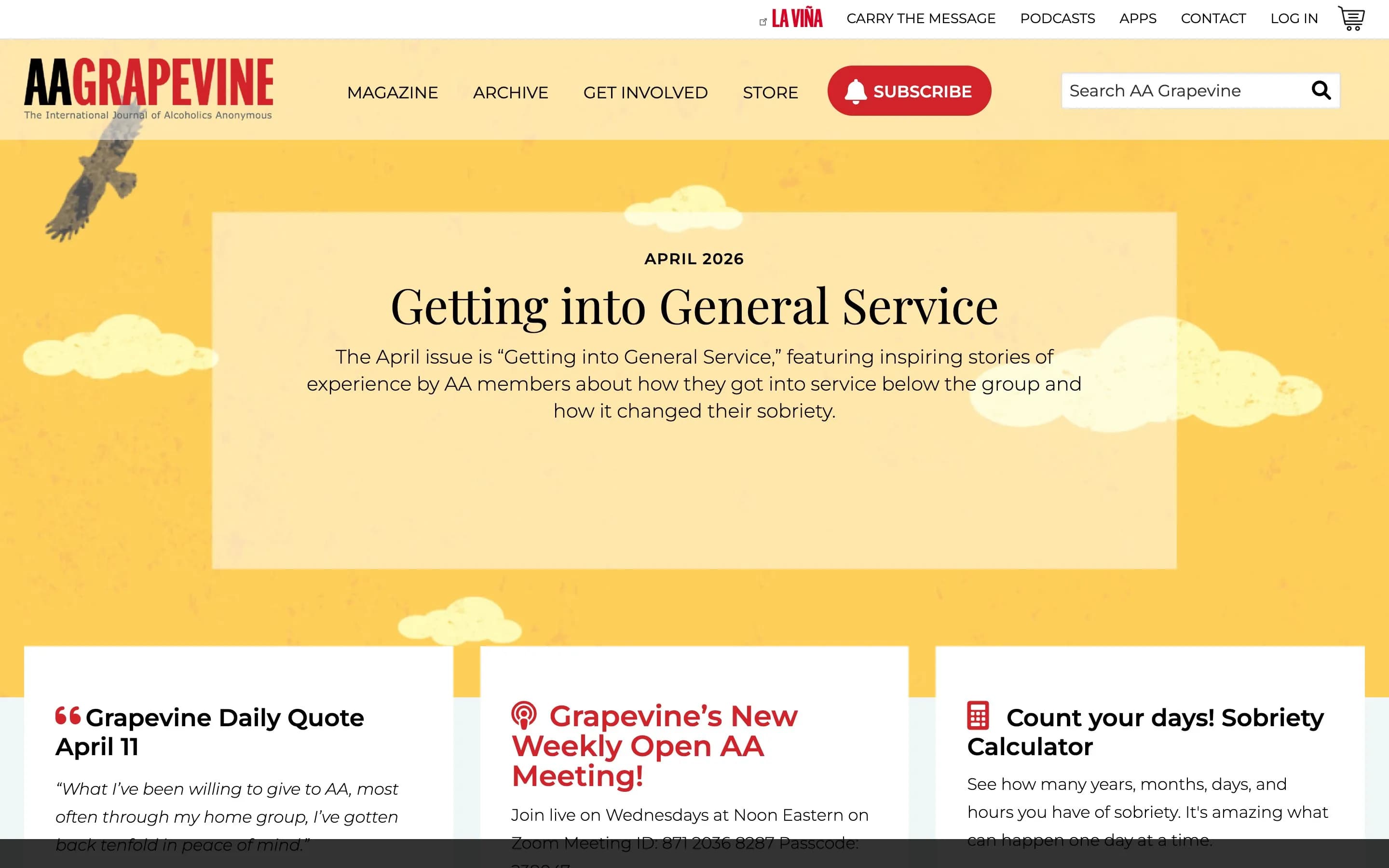 AA Grapevine & La Viña